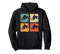 Vintage Grand Piano Graphic For Men, Women, Kids Pianist Pullover Hoodie