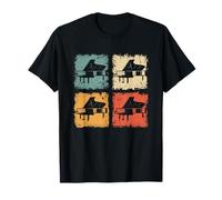 Vintage Grand Piano Graphic for Men, Women, Kids Pianist T-Shirt