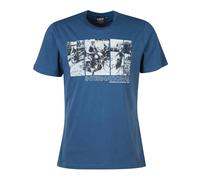Vintage Graphic-Print T-Shirt - male - Barbour - T-Shirts - Blue - 2XL - Tops 2XL