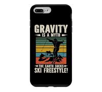 Vintage Gravity Is A Myth The Earth Sucks Ski Freestyle Case for iPhone 7 Plus/8 Plus