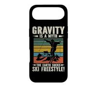Vintage Gravity Is A Myth The Earth Sucks Ski Freestyle Case for iPhone Air