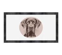 'Vintage Great Dane Portrait' Pet Feeding Mat (PM00027346)