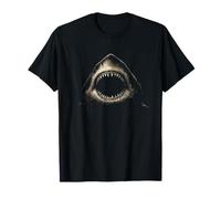 Vintage Great White Shark Ocean Predator T-Shirt