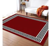 Vintage Greek Minimalist Pattern Washable Area Rug, Modern Art Carpet Foldable Soft Non Slip Rug For Living Room Bedroom Sitting Room Family Room Multi, 120 X 160 Cm -5J5V/E0K6-3E8W-O1X1-8X5F-O5D0-4