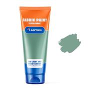 Vintage Green Fabric Paint 60 ml - Permanent Textile Paint for Clothes, Shoes & Denim | Water Based Jeans, Leather & Sneaker Paints | Washable Non-Toxic Fabric Dye for Cotton & Synthetic Fabrics
