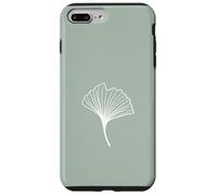 Vintage green Ginkgo Leaves Gingko Tree Minimalism Case for iPhone 7 Plus/8 Plus