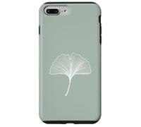 Vintage Green Minimalistic Ginkgo Leaves Gingko Tree Case for iPhone 7 Plus/8 Plus