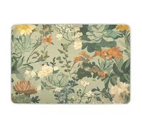 Vintage Green Succulent Plants Extra Large Resuable Changing Pad Covers Highly Absorbent Baby Pee Pads Cute Cool Cradle Mattress for Kids Adults Pets 52" L x 34" W