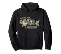 Vintage Greetings From Los Angeles California Pullover Hoodie