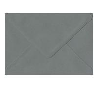 Vintage Grey Gummed C7/A7 Coloured Grey Envelopes - 120gsm Paper - 82mm x 113mm - Pack of 100