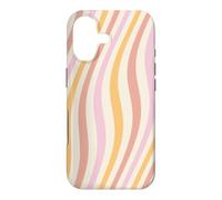 Vintage Groovy Pastel Waves Pattern 60s 70s 80s Retro Case for iPhone 17