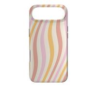 Vintage Groovy Pastel Waves Pattern 60s 70s 80s Retro Case for iPhone Air