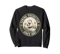 Vintage Groundhog Day Spring Predictor Since 1887 Sweatshirt