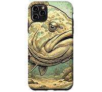 Vintage Grouper Fish in a Bottle Nautical Ocean Art Case for iPhone 11 Pro Max
