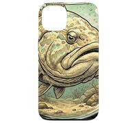 Vintage Grouper Fish in a Bottle Nautical Ocean Art Case for iPhone 13