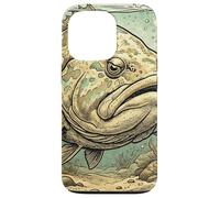 Vintage Grouper Fish in a Bottle Nautical Ocean Art Case for iPhone 13 Pro