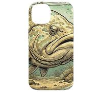 Vintage Grouper Fish in a Bottle Nautical Ocean Art Case for iPhone 14