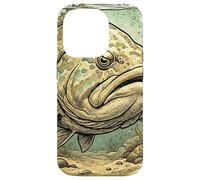 Vintage Grouper Fish in a Bottle Nautical Ocean Art Case for iPhone 14 Pro