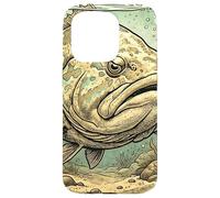 Vintage Grouper Fish in a Bottle Nautical Ocean Art Case for iPhone 15 Pro