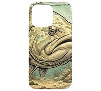 Vintage Grouper Fish in a Bottle Nautical Ocean Art Case for iPhone 15 Pro Max