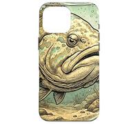 Vintage Grouper Fish in a Bottle Nautical Ocean Art Case for iPhone 16 Pro Max