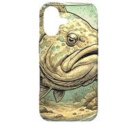 Vintage Grouper Fish in a Bottle Nautical Ocean Art Case for iPhone 17