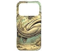 Vintage Grouper Fish in a Bottle Nautical Ocean Art Case for iPhone 17 Pro