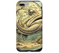 Vintage Grouper Fish in a Bottle Nautical Ocean Art Case for iPhone 7 Plus/8 Plus