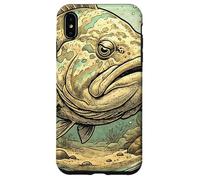 Vintage Grouper Fish in a Bottle Nautical Ocean Art Case for iPhone XS Max