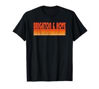 Vintage Grunge Style Brighton & Hove, England T-Shirt