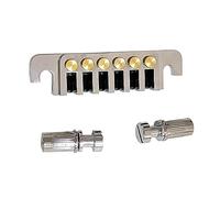 Vintage Guitar Bridge Tailpiece With Studs And Inserts Replacement Bridge Stop 6-String Electric Guitar Accessories