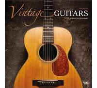Vintage Guitars 2026 Square Flap Foil Calendar: Original BrownTrout-Kalender [Mehrsprachig] [Kalender]