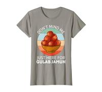 Vintage Gulab Jamun Don't Mind Me Just Here for Gulab Jamun T-Shirt, Women, Slate Grey, XX-Large