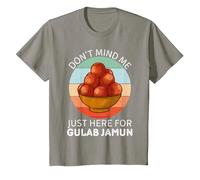 Vintage Gulab Jamun Don't Mind Me Just Here for Gulab Jamun T-Shirt, Youth, Slate Grey, 2T