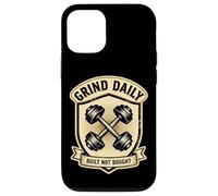 Vintage Gym Quote Grind Daily Powerlifting Workout Graphic Case for iPhone 12/12 Pro