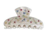 Vintage Hair Claw Clip Jaw Clamp Rhinestones Hairpin Nonslip Hair Barrettes Accessory Women Jewelry Headdress
