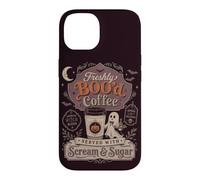 Vintage Halloween Coffee Witch Brew Morning Humor Case for iPhone 14