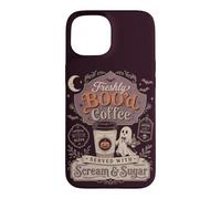 Vintage Halloween Coffee Witch Brew Morning Humor Case for iPhone 15
