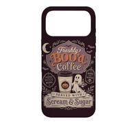 Vintage Halloween Coffee Witch Brew Morning Humor Case for iPhone 17 Pro Max