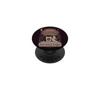 Vintage Halloween Coffee Witch Brew Morning Humor PopSockets Adhesive PopGrip
