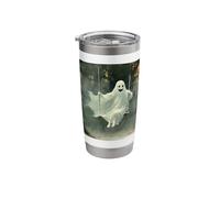 Vintage Halloween Costume Ghost Swing in The Forest Stainless Steel Insulated Tumbler