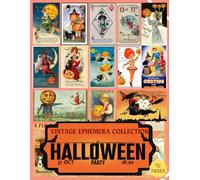 Vintage Halloween Ephemera Collection sticker book: Decorative Paper for Journaling, Scrapbooking, Decoupage, Collages, Card Making & Mixed Media. Vintage ... Images) (Halloween Cut-out and Ephemera)