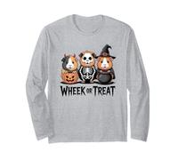 Vintage Halloween Guinea Pigs Wheek or Treat Spooky Long Sleeve T-Shirt