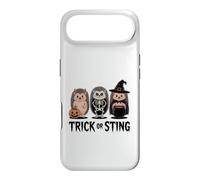Vintage Halloween Hedgehogs Trick or Sting Spooky Case for iPhone Air