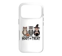 Vintage Halloween Owls Hoot or Treat Spooky Case for iPhone 17 Pro