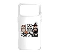 Vintage Halloween Owls Hoot or Treat Spooky Case for iPhone 17 Pro Max