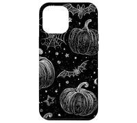 Vintage Halloween Pumpkins Bats Gothic Spooky Art Case for iPhone 12 Pro Max