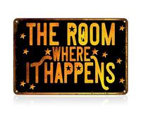 Vintage Hamilton Musical Merchandise, Aluminum Hamilton Merch Metal Sign, Wall Decor Hamilton Merch For Living Rooms Bedrooms Bars Theaters, Suitable For Music Lovers & Vintage Enthusiasts