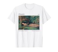 Vintage Hamlet 1603 Ophelia Classic Art Design Shakespeare T-Shirt