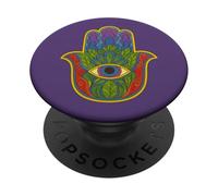 Vintage Hamsa Hand Eye of God Protection Symbol PopSockets Adhesive PopGrip